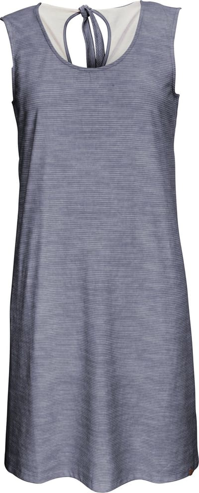 Killtec dames jurk - jurk dames mouwloos - navy gemeleerd - 39429 - maat 40