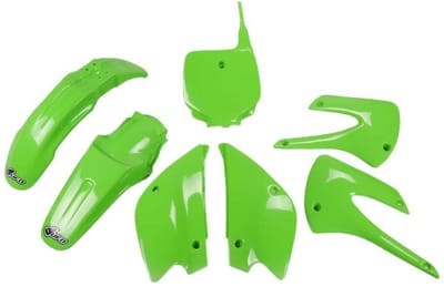 Ufo Kawasaki Kx 85 2001-2013 Restyling Kakit214k-026 Plastic Set Groen