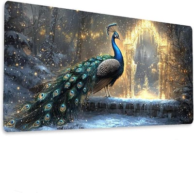 Grote Muismat - Bureauonderlegger Toetsenbord - Comfortabel Werken - Antislip Waterdicht - 100x50 cm - Meerkleurig