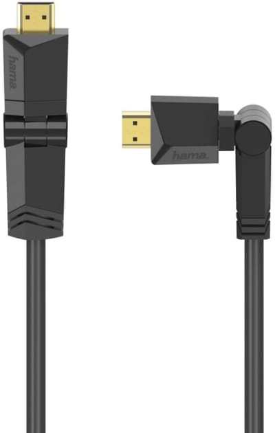 Hama High-speed HDMI™-kabel St. - St. Rotatie Verguld Ethernet 1,5 M