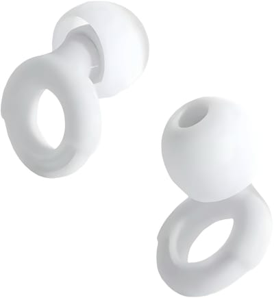 Oordopjes Festival - Slaap Oordopjes - Earplugs - Oordopjes Concert - Oordopjes Slapen - Reizen - Herbruikbare Gehoorbescherming - Siliconen - Wit - Verschillende maten