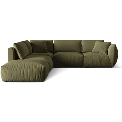 Hoekbank Christ 4-zits links velvet | Micadoni
