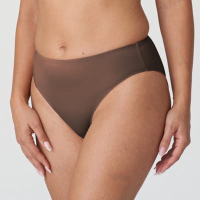 PrimaDonna Satin Taille Slip 0561331 Ebony - maat 42