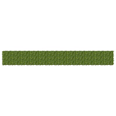 vidaXL - Balkonscherm - met - bladeren - Groen - en - Geel - 600 - x - 75 - cm