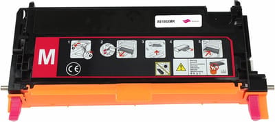 Xerox 113R00724 - Toner Magenta - 6000 pagina's - Huismerk Compatible - Geschikt voor Xerox Phaser 6180 Xerox Phaser 6180DN Xerox Phaser 6180MFP Xerox Phaser 6180N - X6180XMR alternatief - Xerox toner