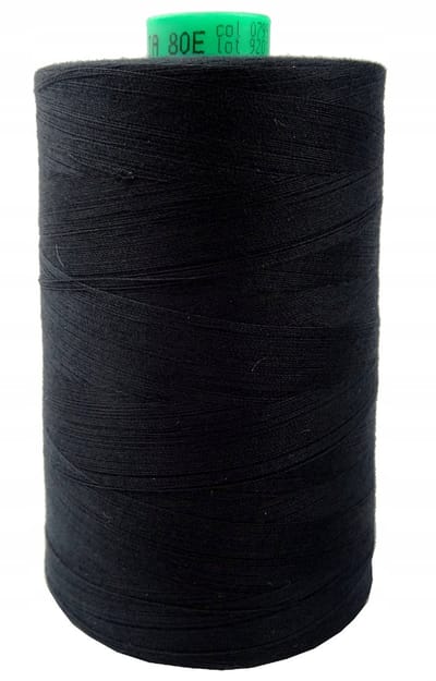 Ariadna Talia Garen 80E 5000m - Zwart Polyester Garen