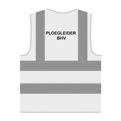 Ploegleider BHV hesje RWS wit