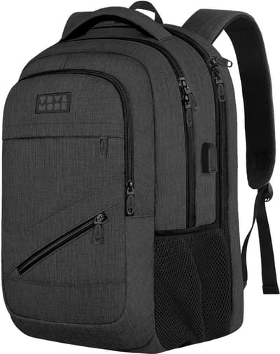 TRVLMORE 36L Rugzak - Rugtas met 17 Inch Laptopvak - Schooltas - Laptoptas - Spatwaterdicht - Heren en Dames - Jongens en Meisjes - Antraciet