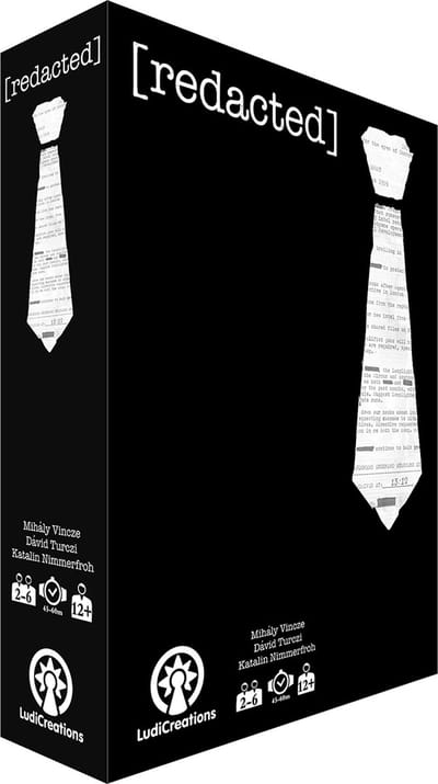 Redacted - [redacted] - Engelstalig Bordspel - LudiCreations