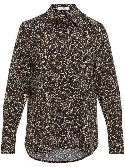 Blouse lange mouwen Van Peter Hahn beige