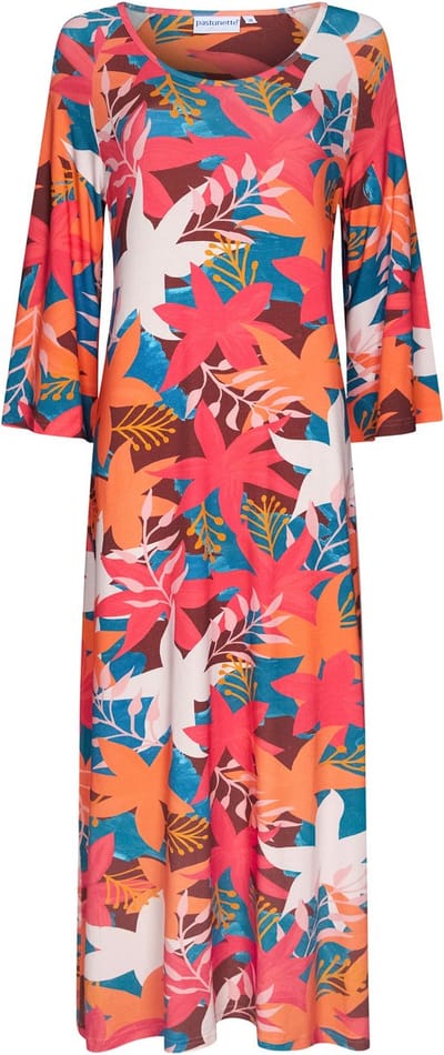 Dames Jurk Pastunette - Rugged Flower - Viscose - Maat 36