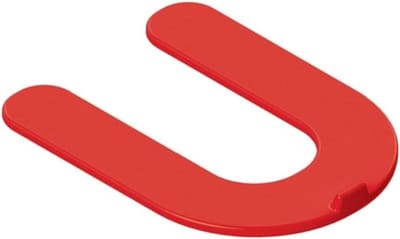 Karl Dahm Voegenafstandhouders U-vorm, elk 100 st. I Robuuste afstandhouders van kunststof I Ideaal voor het leggen van wand- en vloerplaten I tegelafstandhouders (3,0 mm)