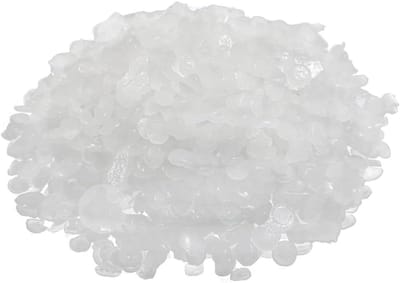 100% Pure Natuurlijke Witte Paraffine Was Korrels voor Kaarsen Maken, Inmaken, Waterdicht maken en Cosmetische Formules - 400g