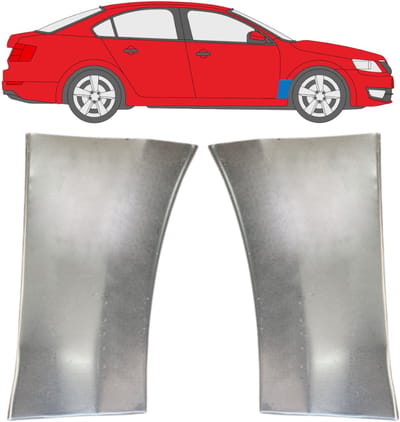 Reparatiepaneel voorspatbord voor Skoda Octavia III 2013-2020 / Links + Rechts