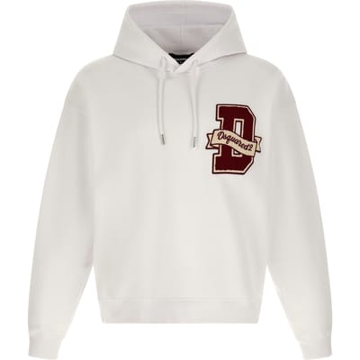 Dsquared² Witte Katoenen Sweatshirt