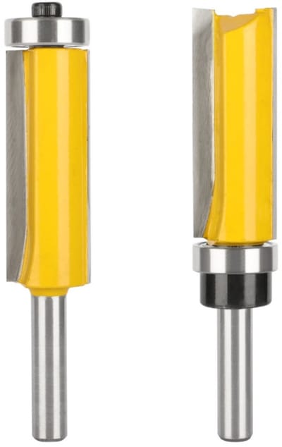 EXCITAT 8mm schachtboor - Boven-/onderlagerboor - Extra lang - Voor houtbewerking - 2 stuks