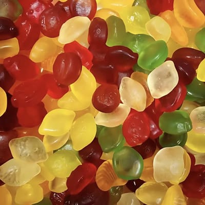 Candy Freaks Suikervrije Snoep Fruit Salade 900 gram - met Stevia - Lactosevrij - Glutenvrij - Snoepgoed - Sinterklaas en kerst