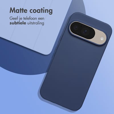 imoshion Hoesje - Geschikt voor Google Pixel 10 / 10 Pro / 11 / 11 Pro - Color Backcover - Donkerblauw