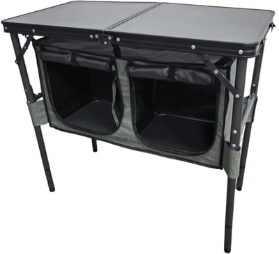 Happy Rhino - Opbergkast Vikos - Polyester - Campingkast - Voorraadkast - Kampeerkast - 40 x 4 x 68 cm