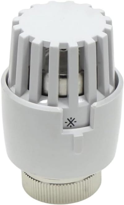 Radiator Thermostaat - Verwarming Regelknop - Comfort Verhoging - Vorstbescherming Functie - M30x1.5 - Wit