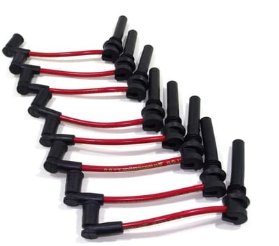 Bougiedraad Set - Ontstekingskabels - Motoronderhoud - Voertuigspecifiek - 8 mm - Rood