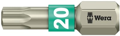 "Bit 1/4"" DIN3126 C6,3 T20x25mm roestvrij Wera"