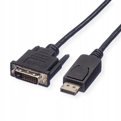 ROLINE DisplayPort Kabel DP Male - DVI Male (24+1) 3,0m