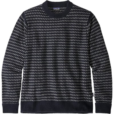 Patagonia Recycled Wool-Blend Gebreide Trui blauw