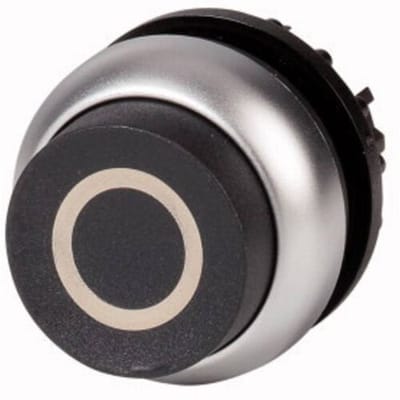Eaton 216659 M22-DH-S-X0 Druktoets Kunststof frontring Knop 1 stuk(s) Piece