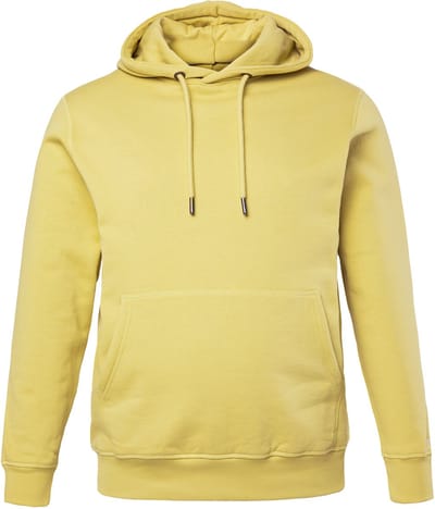 JP 1880 - Heren - hoodie sweatstof capuchon borduursel op de borst tot 8XL - Groengeel - Maat 3XL