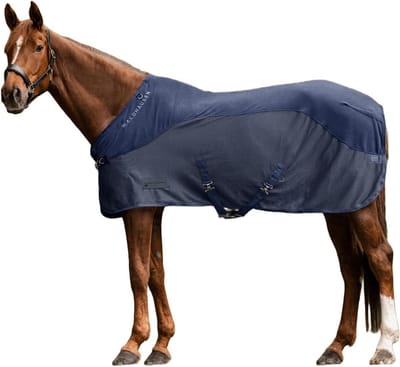 Comfort Fleece Paardendeken 135 cm Middernachtblauw