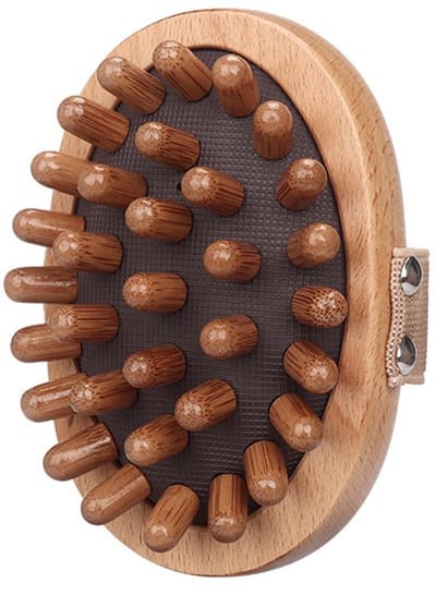 Oneay 1-delige set - massagekamset, lichaamsmassager voor vormgeving in pijnverlichting, nekmassageborstel, meridianen-acupressuurmassager, rug- en beendoucheborstel