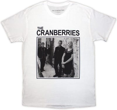 The Cranberries - Square Photo Heren Tshirt - S - Wit
