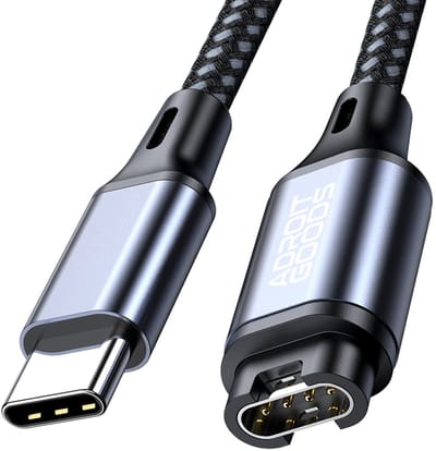 AdroitGoods Premium USB-C Oplaadkabel geschikt voor Garmin-horloges - Voor Garmin Forerunner, Fenix, Instinct, EPIX, Venu, Vivomove, Vivosport & Vivoactive - 1 Meter