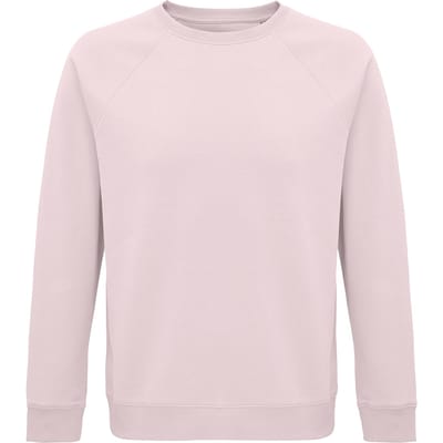 SOLS Unisex Adult Space Organic Raglan Sweatshirt (Lichtroze) 3XL