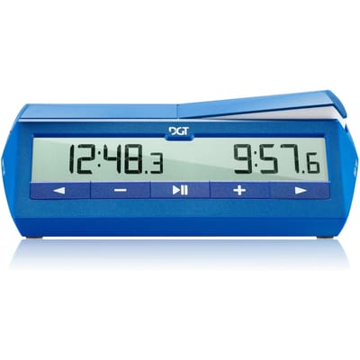 DGT 1500 digitale schaakklok blauw