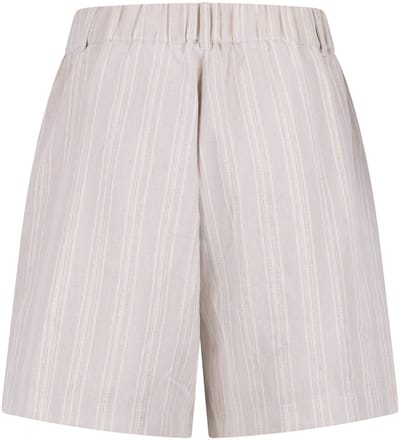 Nukus - Broek Zand Nukus Dagmar Short Stripe Zand Nks09053
