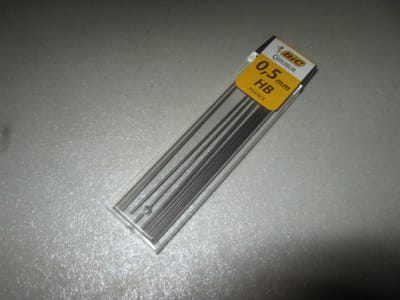 Bic Vulpotloodvulling 0.5mm HB 12 staafjes