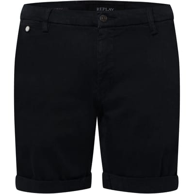 Replay Heren Chino Shorts (Blauw)
