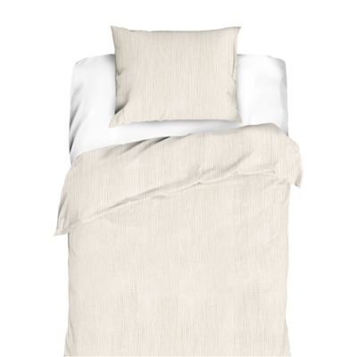 Zeeman Dekbedovertrek set - Wit wit 140x200 cm