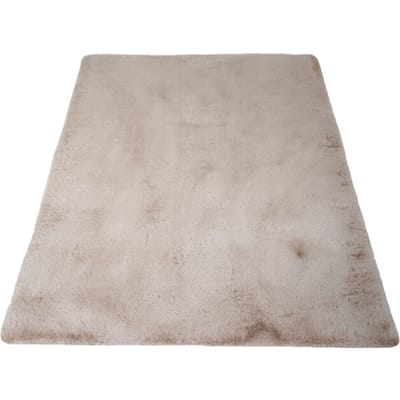 Vloerkleed Morbido Zand - 230 x 330 cm - Extra Hoogpolig Fluffy Vloerkleed in Scandinavische / Hotel Chique Stijl