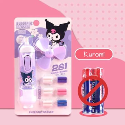 Nivard Elektrische Gum - Doezelaar - Electrische - Electric Eraser - Paars