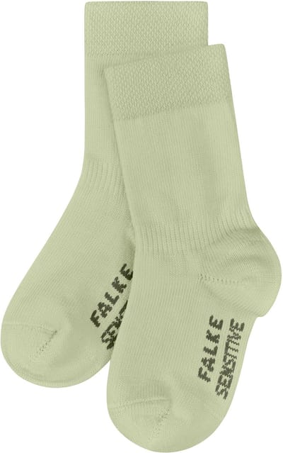 FALKE Sensitive met comfort tailleband katoen sokken baby groen - maat 62-68