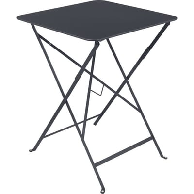 Fermob BISTRO klaptafel vierkant - 47 antraciet mat - 57 x 57 cm