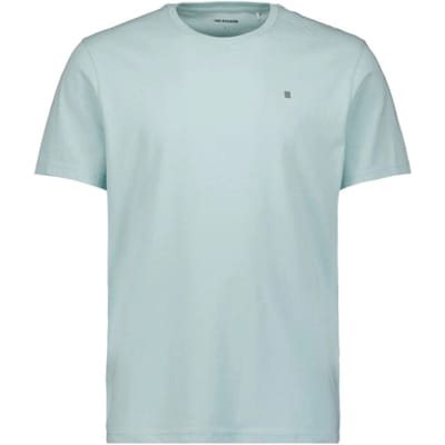 No Excess T-shirt crewneck solid basic arctic blue