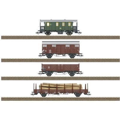TRIX H0 24140 Goederenwagen DC