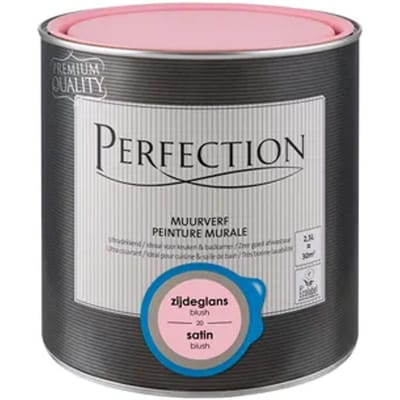 Perfection Ultradekkend Muurverf - Zijdeglans - Blush - 2,5l