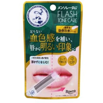 Rohto Mentholatum - Flash Tone Care Lip Balm SPF 26 PA++ 2.3g