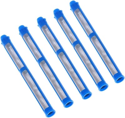 Vervangende 100 Mesh Filters voor Airless Spuitpistolen - RVS Mesh Elementen, Geschikt voor Spuitpistolen en Verftoepassingen
