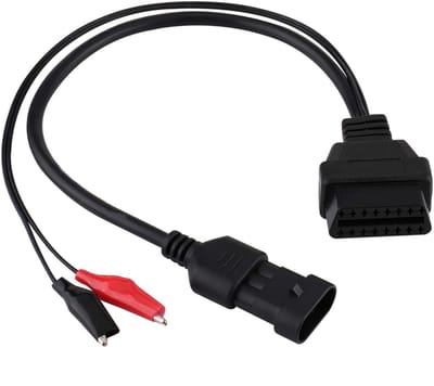 SPHProducts - Converter Adapter Kabel - OBD2 Diagnostische Kabel - Flexibel en Duurzaam - 3 Pin Naar 16 Pin - Geschikt voor Alfa en Lancia - Kabel Adapter